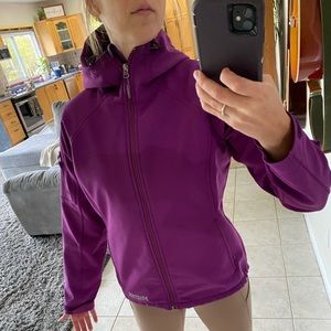 Marmot soft shell softshell medium fuchsia